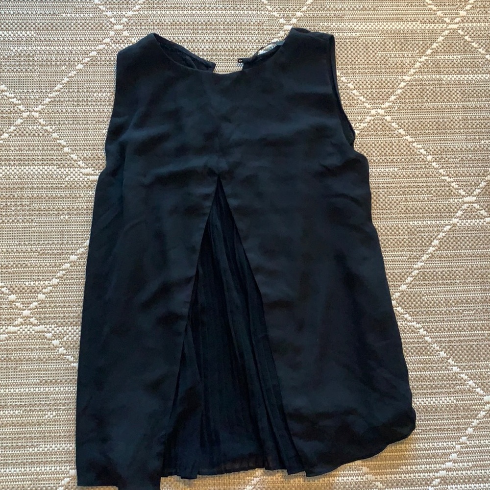 Formal black top from Zara